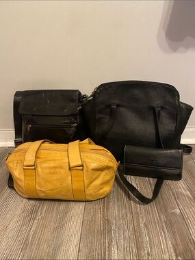 M0851 Rudsak Atelier Noir & Roots shoulder crossbody bags Wallet lot